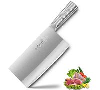 SHI BA ZI ZUO Cuchillo de cocina de 8 pulgadas, versátil cuchillo de carnicero, cuchillo picador, rebanador de carne, huesos para el hogar, cocina y restaurante