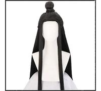 Shi Lan Wangji Cosplay Wig Anime Mo Dao Zu Props Black Long Hair+ Wig Cap Halloween Christmas Party Role Play