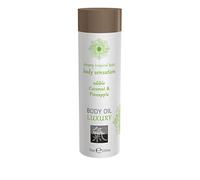 Shiatsu Aceite corporal de lujo comestible - coco y piña 1 Unidad 100 g