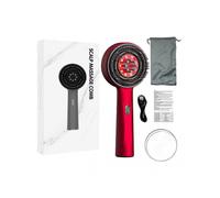 Shiatsu Electric Scalp Massage Comb - Red Light Therapy Hair Growth Treatment, Anti-Hair Loss Massaging Brush with Oil Applicator_cp -CN-NEW