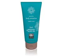 Shiatsu 2 en 1 Ámbar: Aceite de masaje y lub (200 ml)