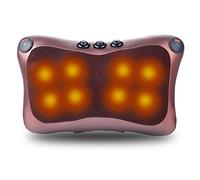 Shiatsu Masaje Almohada Calentamiento por infrarrojos Cuello Hombro Espalda Masajeador corporal Masajeador de columna cervical Masaje y relajación-Butterfly Massager 8