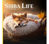 Shiba Inu 2026 Calendar: Dog Photography Monthly Planner with 12 Stunning Shiba Inu Images