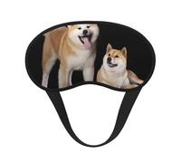 Shiba Inu Akita Inu, Cubiertas oculares completas, antifaces para dormir que bloquean la luz, orejeras opacas para dormir