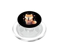 Shiba Inu Boba Tea Bubble Tea Anime Kawaii Dog PopSockets PopGrip para MagSafe