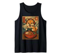 Shiba Inu Gamer Raza Japonesa Ramen Kawaii Gamer Shiba Inu Camiseta sin Mangas