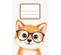 Shiba Inu Notebook: Cute Dog Journal with Lined Pages | 6x9 in | 120 Pages