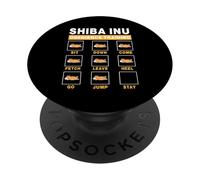 Shiba Inu Obedience Training Dog Guide To Trainer Funny Dog PopSockets PopGrip Adhesivo