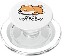 Shiba Inu Perro Cachorro Animal Lover Fondo Blanco PopSockets PopGrip para MagSafe