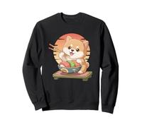Shiba Inu Perro Sushi Japonés Kawaii Sushi Perro Cachorro Amante Sudadera