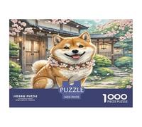 Shiba Inú Puzzle Imposible,desafío para Adultos Entretenimiento Creativo 1000 Piezas Obra De Arte De Juego De para Adultos Y Niños A Partir De 12 Años 70x50cm/1000pcs