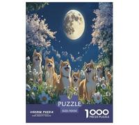 Shiba Inú Puzzle Imposible,desafío para Adultos Juego EduGatoivo 1000 Piezas Obra De Arte De Juego De para Adultos Y Niños 70x50cm/1000pcs