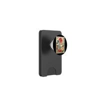 Shiba Inu Ramen Ukiyo-e Art - Perro japonés Comiendo Fideos PopSockets PopWallet para MagSafe