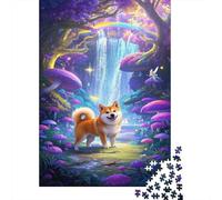 Shiba Inú Rompecabezas Imposible,desafío for Adults Cute Dog Juego Educativo 1000 Piezas Obra De Arte De Juego De para Adultos, Regalos A Partir De 14 Años 1000pcs (75x50cm)
