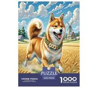Shiba Inú Rompecabezas Imposible,desafío para Adultos Entretenimiento Creativo 1000 Piezas Obra De Arte De Juego De para Adultos Y Niños 70x50cm/1000pcs