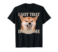 Shiba Inu Tengo Ese Perro En Mi Lindo Enfadado Amante de los Perros Camiseta