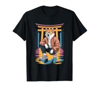 Shiba Inu Tokyo Street Style Streetwear Cultura Japonesa Camiseta