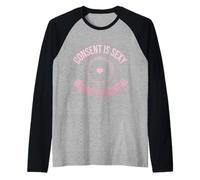Shibari Cuerda Fetiche Arte Fetiche Kinky BDSM Bondage Camiseta Manga Raglan