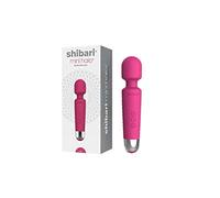 Shibari Mini Halo 20x, Multi-speed, Wireless, Power Wand Massager (Pink)
