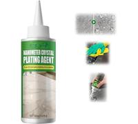 Shibeikadi Agente de revestimiento de cristal nano de mármol,agente de chapado de cristal de piedra para cocina,limpiador y pulido de encimera de cuarzo,fuerte protección de larga duración (160 ml)