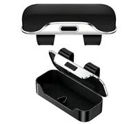 Shibida Funda para gafas de sol, soporte para gafas de sol para visera de coche, organizador de gafas de sol portátil, soporte para objetivos de coche, caja de visera, adecuado para guardar diferentes