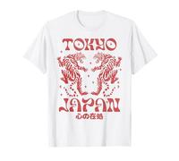 Shibuya Tokyo Tiger - Vintage Japan Streetwear Tiger Camiseta