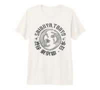 Shibuya Tokyo Tiger - Vintage Japan Streetwear Tiger Camiseta Premium