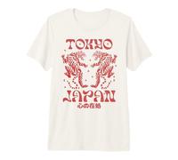 Shibuya Tokyo Tiger - Vintage Japan Streetwear Tiger Camiseta Premium