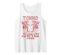 Shibuya Tokyo Tiger - Vintage Japan Streetwear Tiger Camiseta sin Mangas