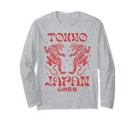 Shibuya Tokyo Tiger - Vintage Japan Streetwear Tiger Manga Larga