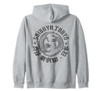 Shibuya Tokyo Tiger - Vintage Japan Streetwear Tiger Sudadera con Capucha