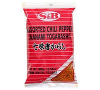 Shichimi Nanami Togarashi Chile en polvo con siete especias afiladas, 300 g de Japón