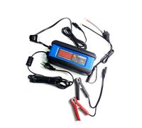Shido Cargador Batería DC3 para Todos 12V Battieren Lithium Gel AGM Ácido