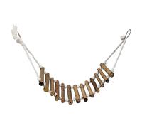 Shidongbla Puente de escalada para reptiles, 55 x 7 cm, percha oscilante interactiva para descansar, accesorios y suministros para reptiles