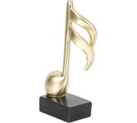 Shidongbla Trofeo de música, trofeo con forma de nota, estatua de nota musical, premios de concurso de canto
