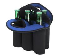 SHIDOW Bolsa de cerveza, soporte para cerveza, puede contener seis botellas al mismo tiempo, adecuada para camping, cena y fiesta (multicolor)