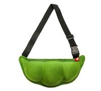 SHIDXIB 1 bonito bolso cruzado con forma de guisante de felpa con diseño de dibujos animados