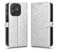 SHIEID Capa para Blac kview Wave 9C Estuche de teléfono móvil de patrón Pintado, Premium Blac kview Wave 9C Capa livro Suave Case-Plata