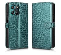 SHIEID Capa para Moto G67 Power 5G/G57 Power Estuche de teléfono móvil de patrón Pintado, Premium Moto G67 Power 5G/G57 Power Capa livro Suave Case-Verde