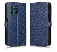 SHIEID Capa para Moto G67 Power 5G/G57 Power Estuche de teléfono móvil de patrón Pintado, Premium Moto G67 Power 5G/G57 Power Capa livro Suave Case-Azul