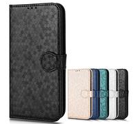 SHIEID Capa para Moto G86 Power Estuche de teléfono móvil de patrón Pintado, Premium Moto G86 Power Capa livro Suave Case-Negro