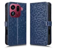 SHIEID Capa para OPPO Find X9 Pro Estuche de teléfono móvil de patrón Pintado, Premium OPPO Find X9 Pro Capa livro Suave Case-Azul