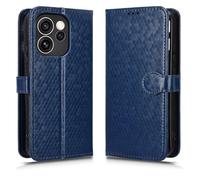 SHIEID Capa para Reno 15A, Estuche de teléfono móvil de patrón Pintado, [Protección Completa] [Ranura Tarjeta][Función Soporte] Funda para Reno 15A-Azul