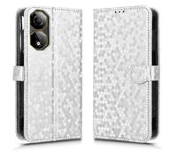 SHIEID Capa para ZTE Nubia Neo 2 Estuche de teléfono móvil de patrón Pintado, Premium ZTE Nubia Neo 2 Capa livro Suave Case-Plata