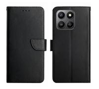 SHIEID Cover Schutzhülle für Honor 400 Smart Hülle, Premium Leder Flip Schutzhülle Tasche Schutzhülle mit Standfunktion Handyhülle für Honor 400 Smart-Schwarz