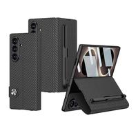 SHIEID Executive Folio S Pen - Funda para Samsung Galaxy Z Fold8 Ultra, soporte para bolígrafo S integrado, funda tipo cartera de piel con ranura para tarjetas, cierre magnético, soporte de soporte