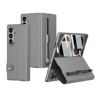 SHIEID Executive Folio S Pen - Funda para Samsung Galaxy Z Fold8 Ultra, soporte para bolígrafo S integrado, funda tipo cartera de piel con ranura para tarjetas, cierre magnético, soporte de soporte