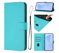 SHIEID Funda Compatible para Tecno Camon Slim [Cierre Magnético] Case de Cuero PU Cartera Billetera [Soporte]+[Tarjetas Ranuras] Carcasa para Tecno Camon Slim-Laguna