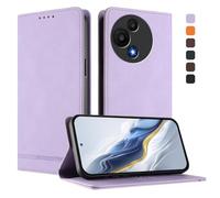 SHIEID Funda par TCL 605/60SE Carcasa Cover Protectora con Ranura para Tarjetas y Billetera y Cierre Magnético Fundas Compatible TCL 605/60SE