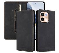 SHIEID Funda par Vivo Y28 4G Carcasa Cover Protectora con Ranura para Tarjetas y Billetera y Cierre Magnético Fundas Compatible Vivo Y28 4G